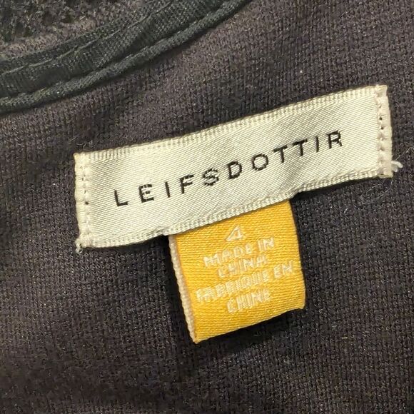 Leifsdottir Anthropologist zip blooms sheath floral green formal mini dress sz 4 - Picture 7 of 10